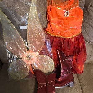 Disney Fawn Costume (wings and shoes)